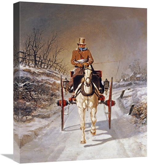 Global Gallery GCS-268092-22-142 22 in. A Winters Drive Art Print - Be