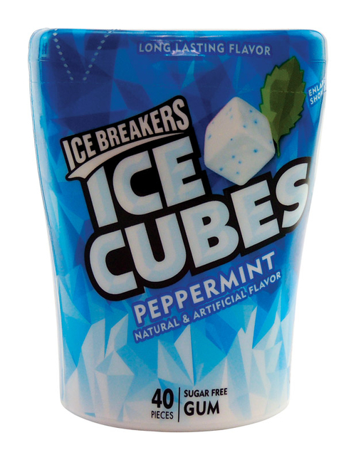 Ice Breakers 9792698 Peppermint Chewing Gum, 40 per Case - Pack of