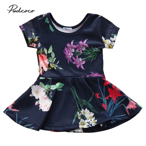 2018 Little Kids Baby Girl Floral Dress Babies