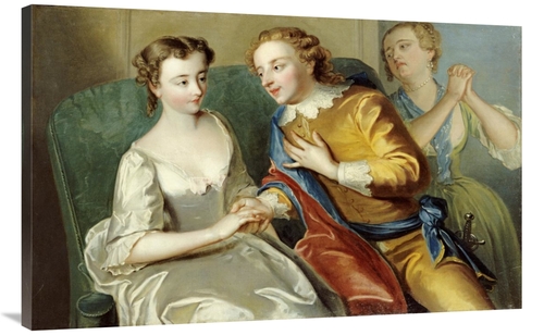 Global Gallery GCS-266861-44-142 44 in. The Proposal Art Print - Phili