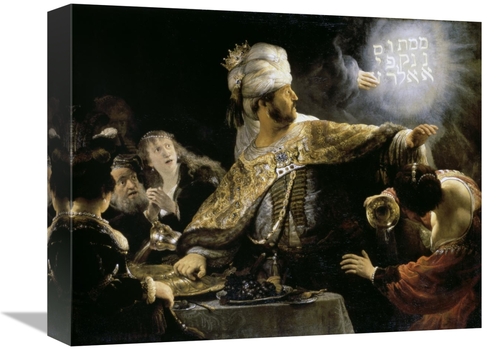 Global Gallery GCS-279576-16-142 16 in. Belshazzars Feast Art Print - 