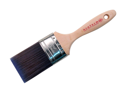 Proform 1809813 2.5 in. Stiff Straight PBT & PET Contractor Paint Brus