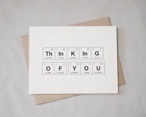 Thinking of You Sentimental Elements Card