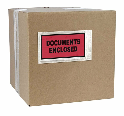 Pack of 1000 Important Papers Packing Envelopes 5.5 x 10. Back Loading