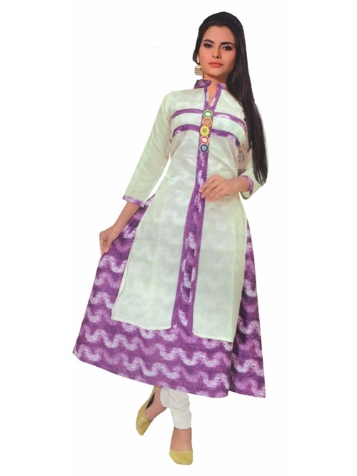 Printed Layered Women's Kurti