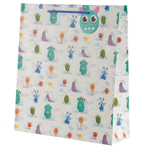 Monster Monstarz Design Extra Large Gift Bag