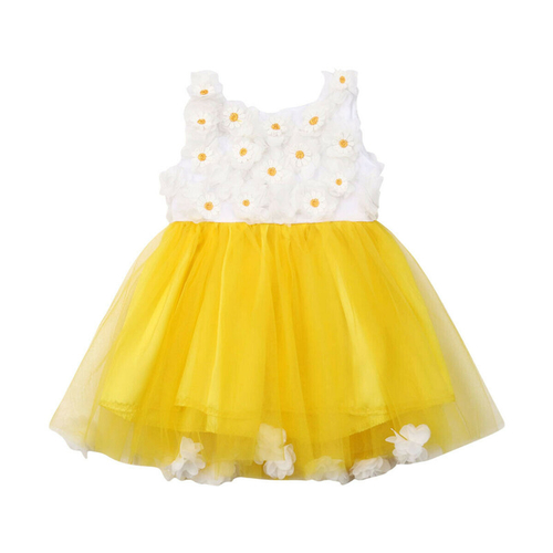 Princess Baby Girl Toddler Bow Tutu Party Dress