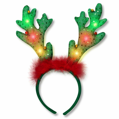 Blinkee 296020 LED Jingle Bells Reindeer Antlers