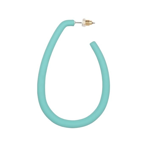 Blue Raindrop Combo Hoop Earrings Alloy, Enamel Hoop Earring for women