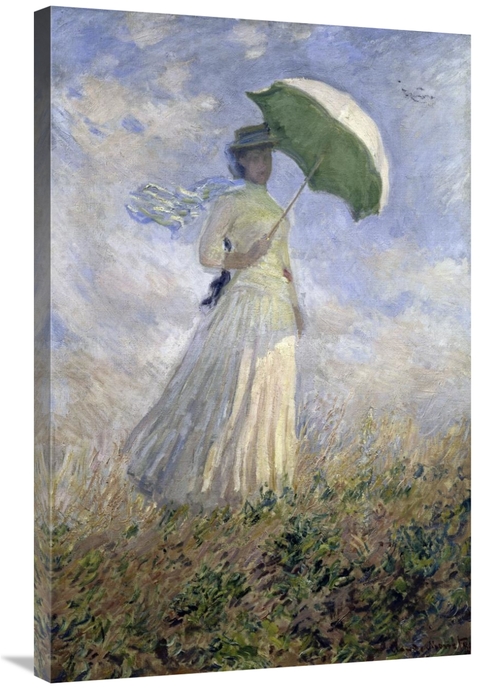 Global Gallery GCS-278751-36-142 36 in. Woman with a Parasol Turned to