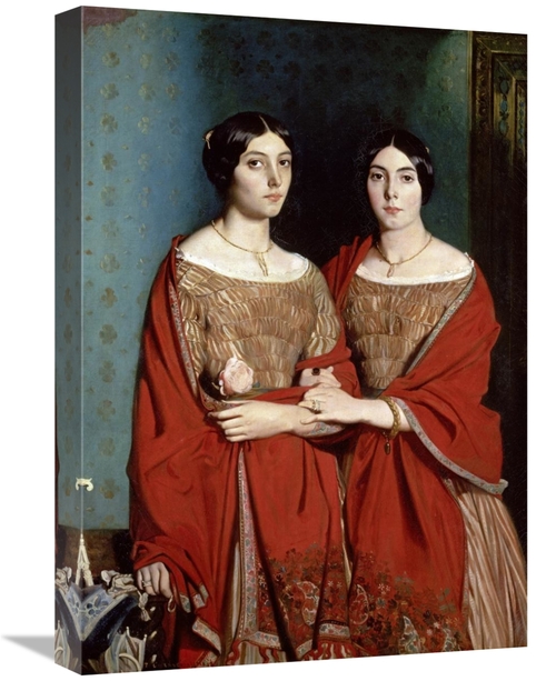Global Gallery GCS-281885-22-142 22 in. The Two Sisters Art Print - Th