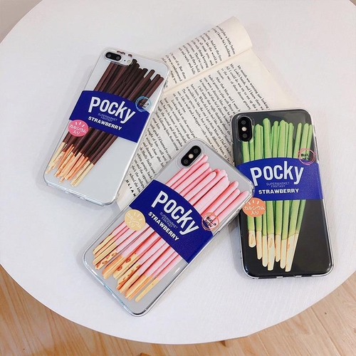 Pocky Transparent Phone Case