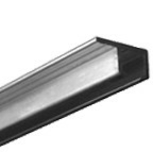 Systematic Art PRCM7001SLBK Slim-Line Track Ceiling-Mount- Black 72 in