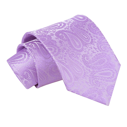 Paisley Classic Tie - Lilac