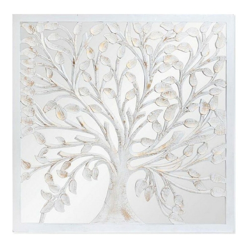 Decorative Figure DKD Home Decor Tree Crystal MDF Wood (120 x 3.5 x