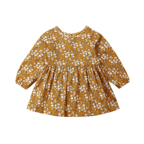 2019 New Toddler Infant Baby Girl Floral Dress