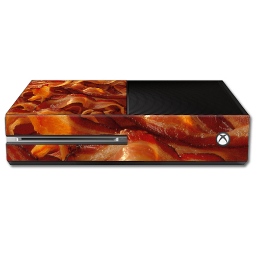 MightySkins MIXBONE-Bacon Skin Decal Wrap for Microsoft Xbox One Conso