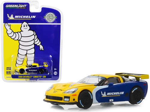 2009 Chevrolet Corvette C6R \Michelin Tires\" \"Hobby Exclusive\" 1/64