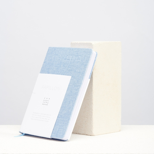 Papillon - Linen Hardcover Notebook