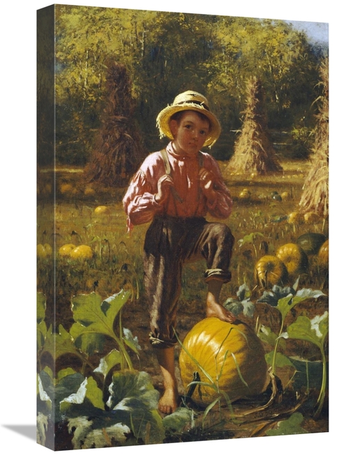 Global Gallery GCS-267797-22-142 22 in. Thats Me Pumpkin Art Print - J