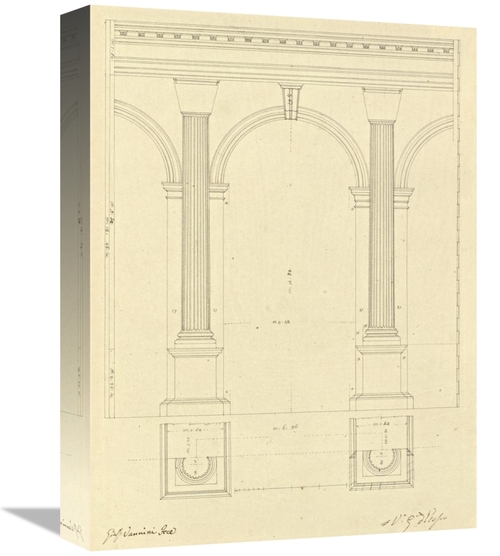 Global Gallery GCS-453967-1216-142 12 x 16 in. Plate 28 for Elements o