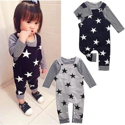 2Pcs/Set! Boy Girl Baby Striped T shirt Top +Cute