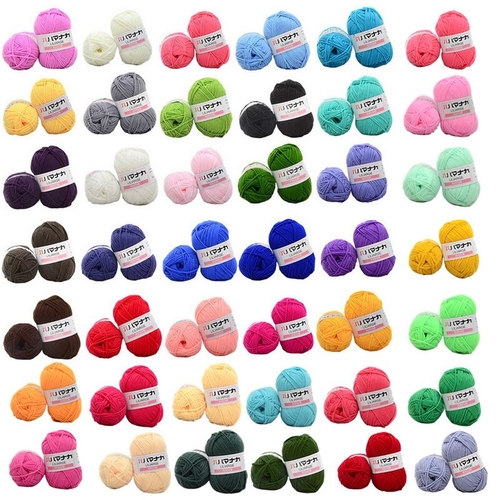 1pc Warm DIY Soft Milk Crochet Yarn Children Hand