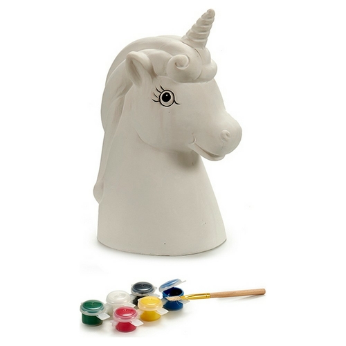 Paint Your Own Money Box S3606981 Unicorn Ceramic White