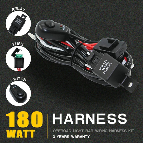 180W Off-road car light wire harness Power Switch