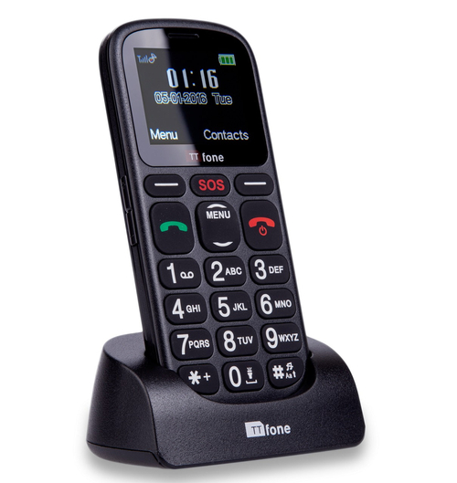 TTfone Comet TT100 Big Button Basic Senior Unlocked SOS Emergency