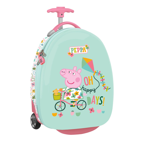 Cabin Trolley Peppa Pig Cosy Corner Light Blue 16'' (28 x 43 x 23 cm)