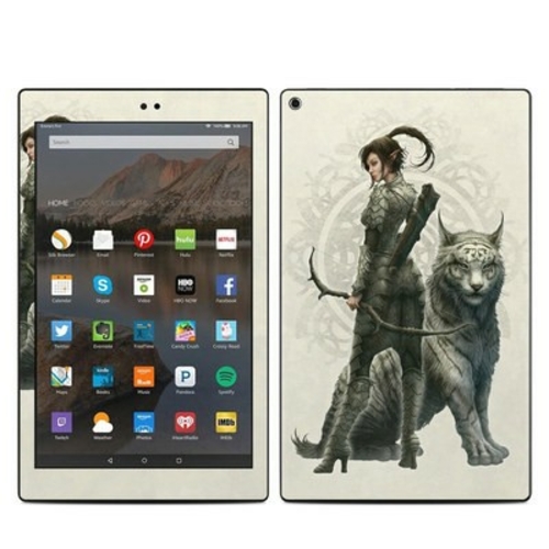 DecalGirl AKHD17-ELFGIRL Amazon Kindle Fire HD10 2017 Skin - Half Elf 