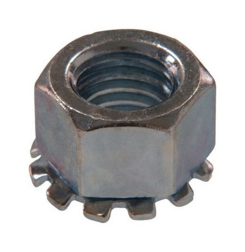 Hillman 180276 10-24 Lock Nut in Steel  100 per Box