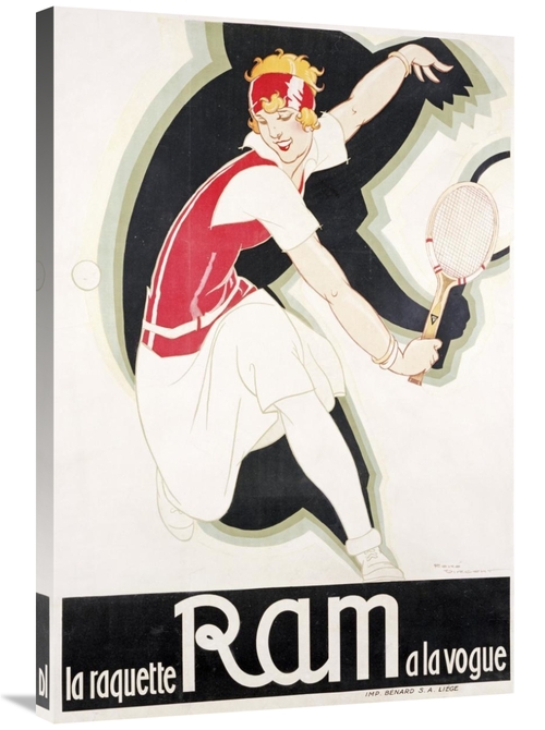 Global Gallery GCS-267531-36-142 36 in. Ram Art Print - Rene Vincent