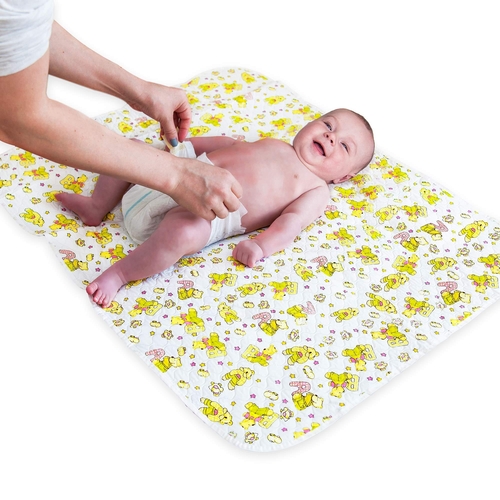 Changing Mat   Biggest Waterproof & Reusable Portable Changing Pad