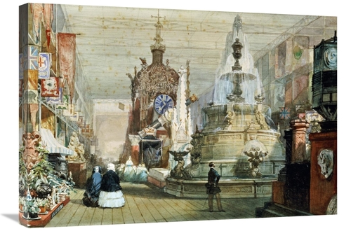 Global Gallery GCS-266717-30-142 30 in. The Great Exhibition Held in t