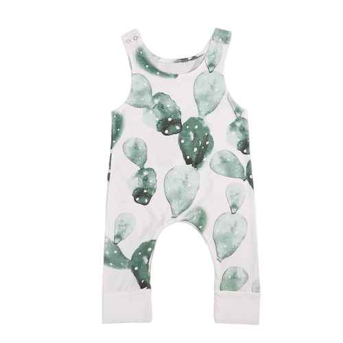 Babies Cactus Printing Romper Newborn Infant Baby