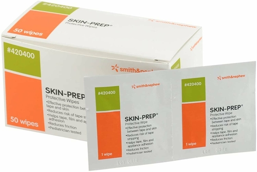 Skin Barrier Wipes. Case of 1000 Protective Wipes for Skin. Non-Woven