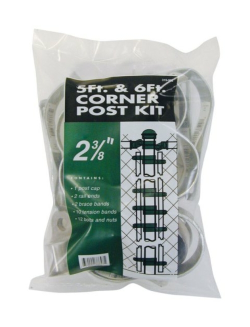 Midwest Air Technologies 328648C Galvanized Corner Post Kit  2-0.38 in