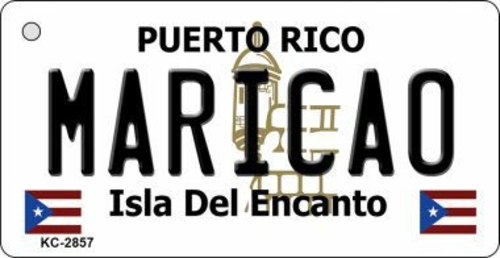 Smart Blonde KC-2857 Maricao Puerto Rico Flag Novelty Key Chain