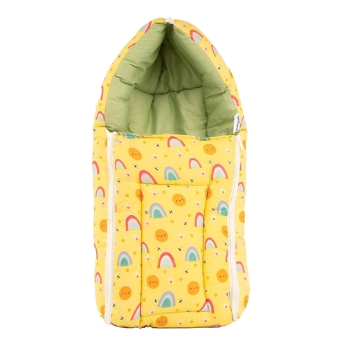 New Born Baby Unisex Cotton Carry Bag/Sleeping Bag, 3 in 1 Baby Bed,