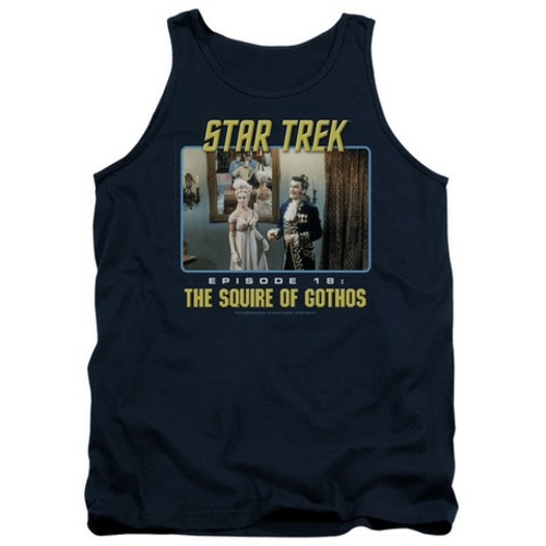 Trevco St Original-The Squire Of Gothos - Adult Tank Top - Navy- 2X