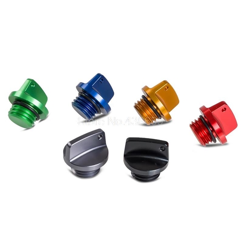 CNC Aluminum Multi-color Oil Filler Cap Plug For