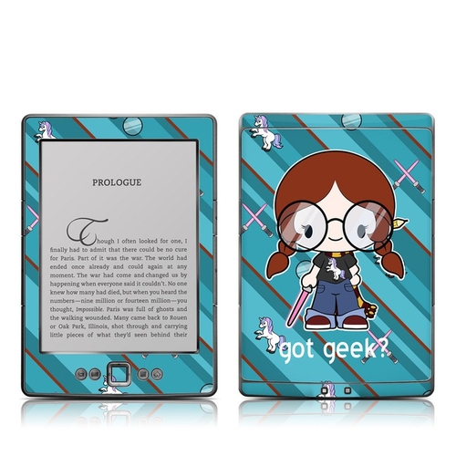 DecalGirl AK4-GOTGEEK Kindle 4 Skin - Got Geek