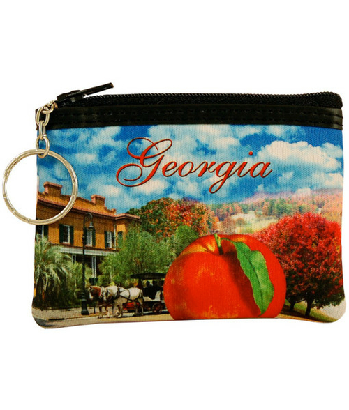 Americaware SPGEO01 Georgia Full Color Coin Purse