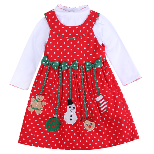 Little Girl Stylish 2 PCS Xmas Clothing Set  Baby