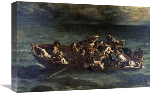 Global Gallery GCS-277365-22-142 22 in. Don Juans Shipwreck Naufrage D