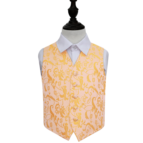 Passion Waistcoat - Boys - Gold, 26'