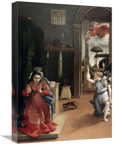 Global Gallery GCS-278263-22-142 22 in. Annunciation Art Print - Loren