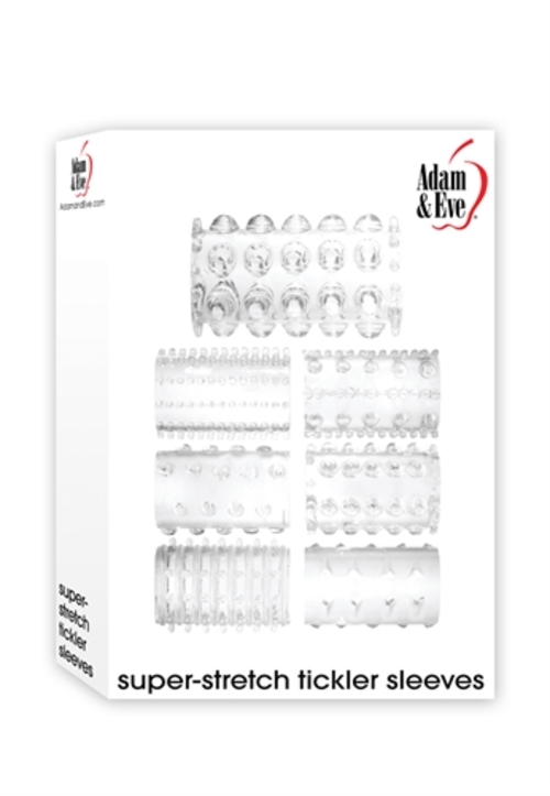 Adam and Eve Super Stretch Sleeves - Clear